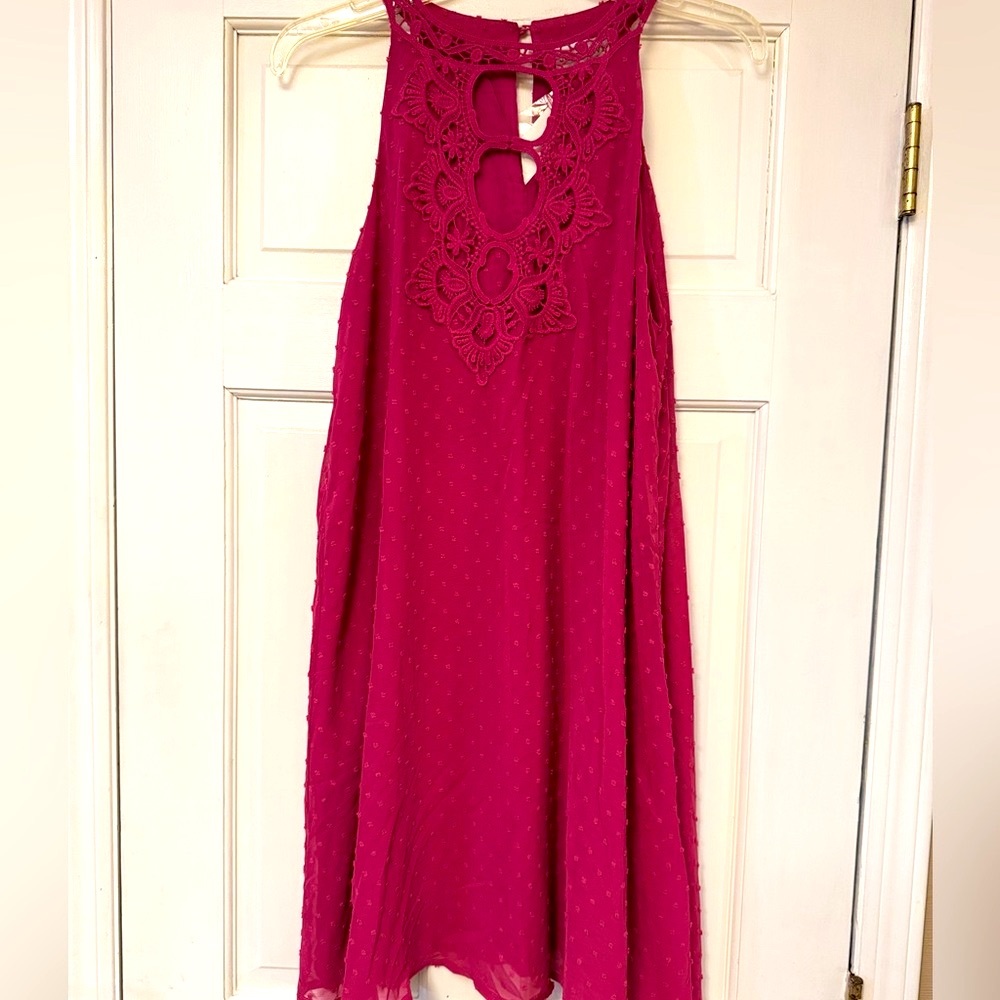 Francesca's Collections Pink Embellished Dress‎